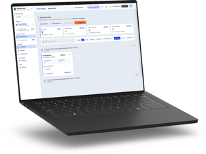 Floating Dell XPS 14 Laptop Mockup